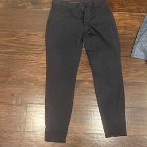 Men's Black Stretch Chino Pants